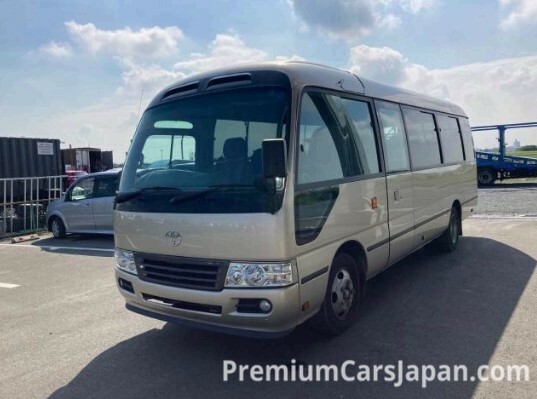 TOYOTA COASTER 2014 GOLD PremiumCarsJapan No 1 Japanese Car